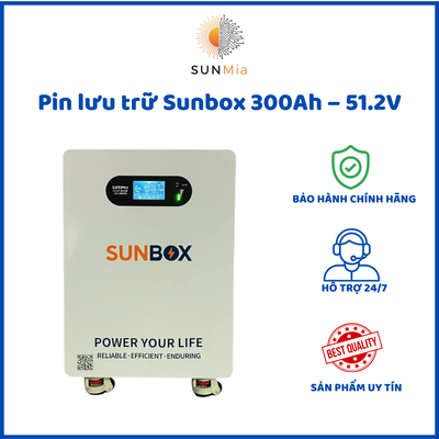 Pin lưu trữ Sunbox 300Ah – 51.2V