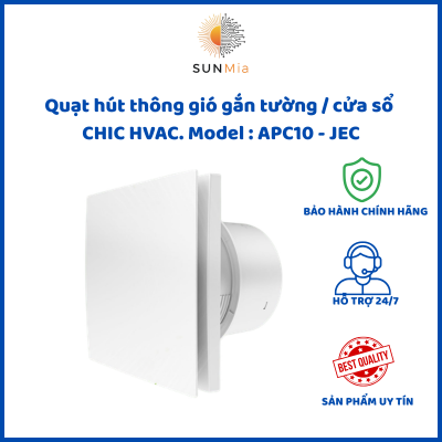 Wall / Windows EC Fan (WIFI) ( Hệ thống cấp khí tươi gắn tường kèm lọc điều khiển từ xa)