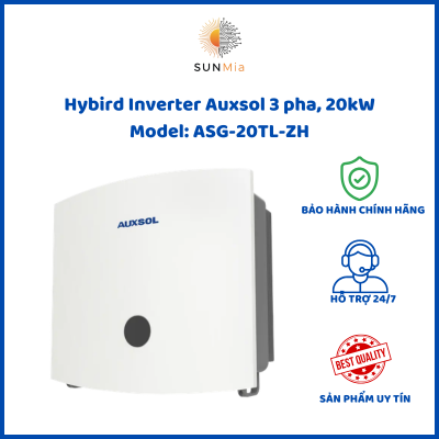 Biến tần Inverter (nghịch lưu) dùng trong hệ thống điện mặt trời, Công suất 20KW, 3pha, Áp Cao